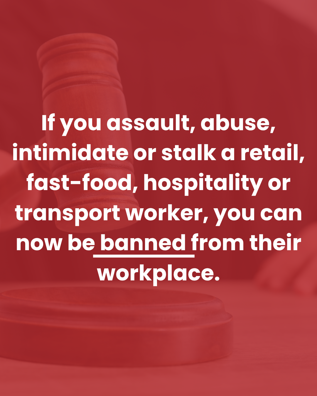 LABOR HAS ZERO TOLERANCE FOR VIOLENCE AGAINST WORKERS  Main Image