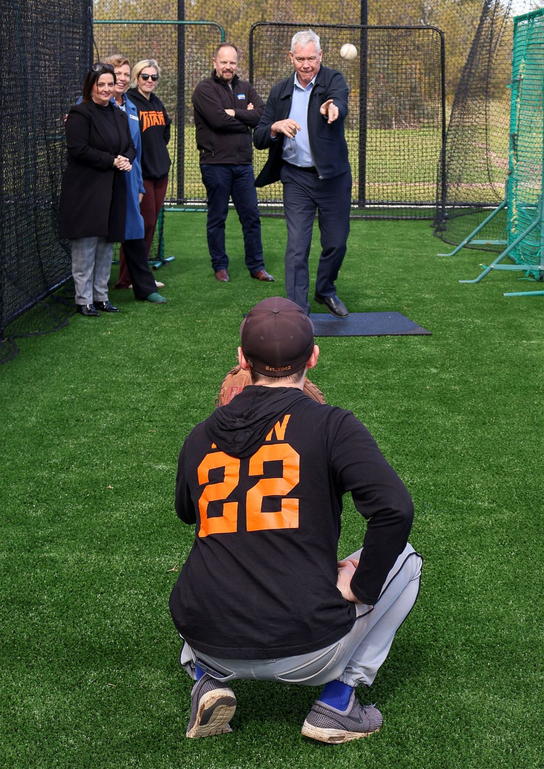 BATTING CAGE HOME RUN FOR MELTON BASEBALL Main Image